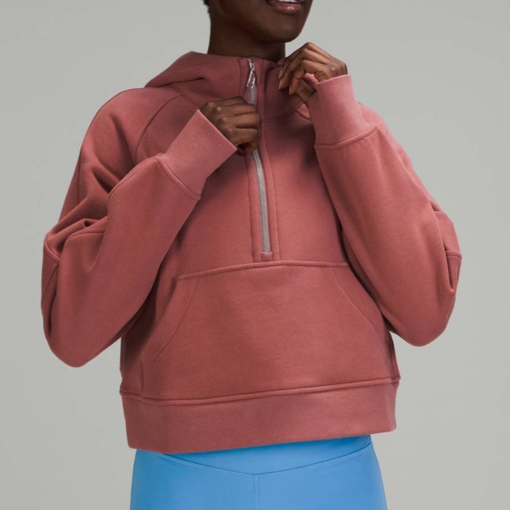 Scuba Oversized 1/2 Zip Hoodie